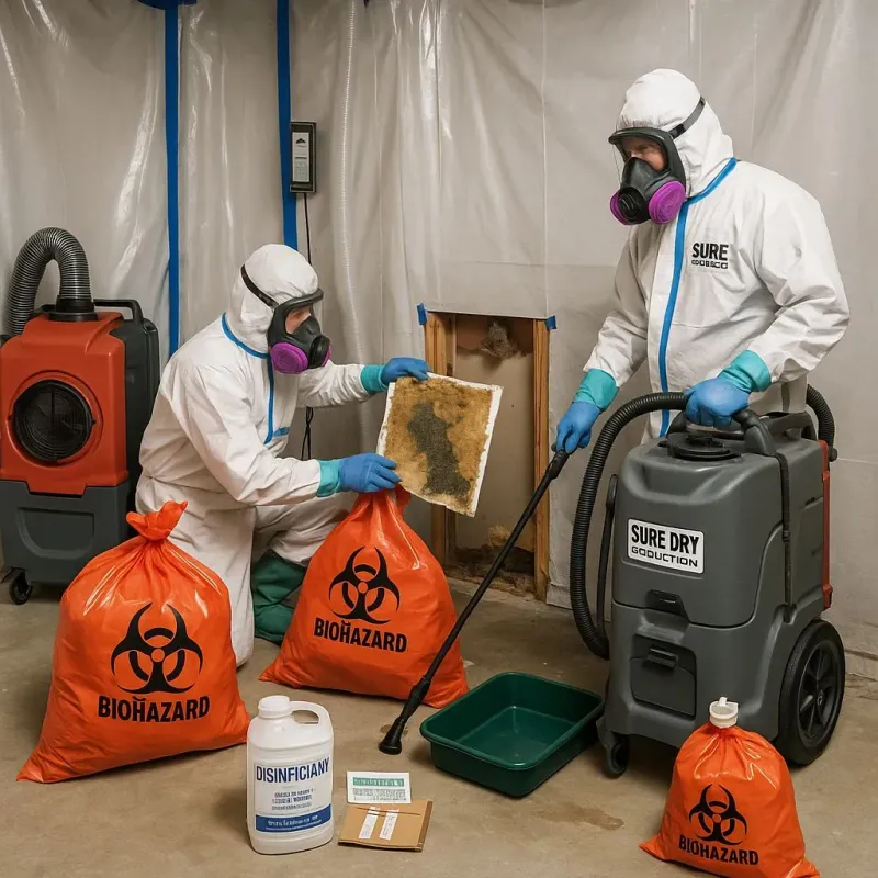 Contaminated Water Handling Protocols process in Minco, OK