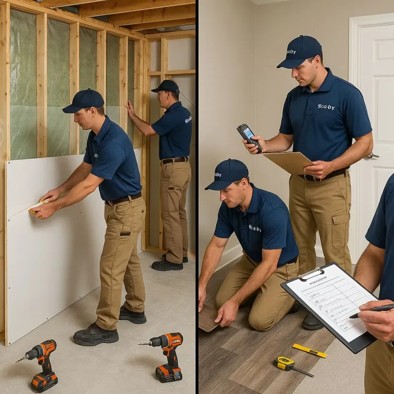 Repairs and Reconstruction process in Minco, OK